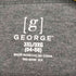 ジョージズ GEORGE ヘンリーネックワッフルカットソー メンズ 3XL