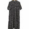 revebleu 24SS ラビットパターン ティアードワンピース レディース M-L