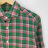 glanshirt イタリア製 ワイドカラーチェックシャツ メンズ 39