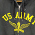 ピーエックス アヴィレックス PX AVIREX フロント アーチロゴ ジップパーカー US ARMY メンズ