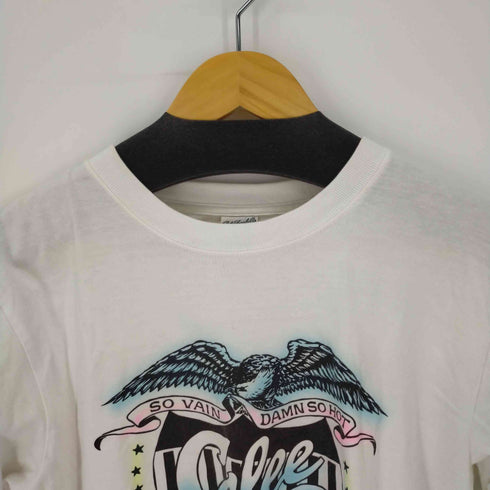 キャリーサプライ CALEE SUPPLY Co. フロントロゴロングTシャツ スター メンズ 38-40
