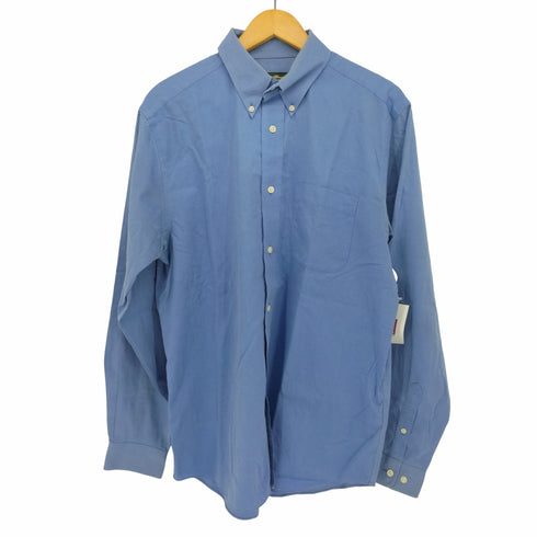 エディーバウアー Eddie Bauer 90S RELAXED FIT BD shirt コットン BD L/S シャツ メンズ import:M
