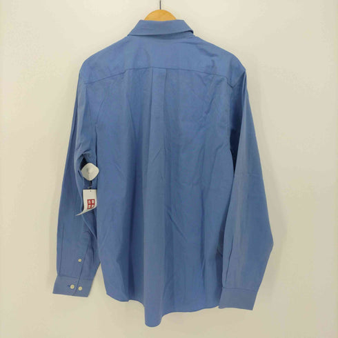 エディーバウアー Eddie Bauer 90S RELAXED FIT BD shirt コットン BD L/S シャツ メンズ import:M