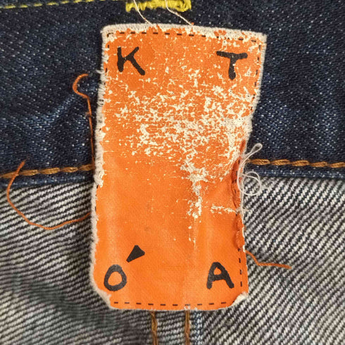 カトー KATO KP443 ジップフライ 5P ストレートデニムパンツ メンズ 34