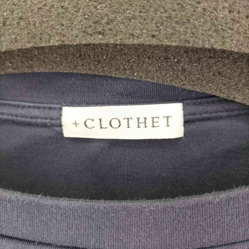 +CLOTHET Tailored T-shirt スビンプラチナムスムース メンズ 4