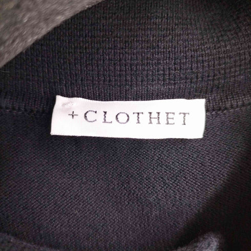 +CLOTHET Knit Polo-shirt スビンプラチナムニット メンズ 4