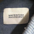 マッキントッシュフィロソフィー MACKINTOSH PHILOSOPHY ハイゲージ天竺 ニット モックネックプルオーバー メンズ 40