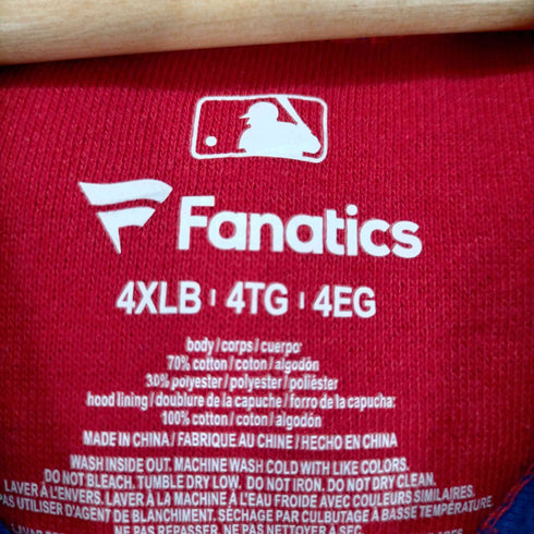 Fanatics PHILLIES BASEBALL プルオーバーパーカー メンズ 4XL