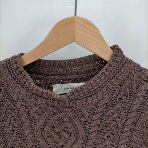 トゥデイフル TODAYFUL Vintage Aran Knit ヴィンテージケーブルニット レディース FREE
