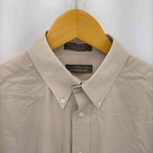 フルギ CLAYBROOKE OUTDOORS STAIN REPELLENT コットン混 ポリ L/S B.Dシャツ メンズ