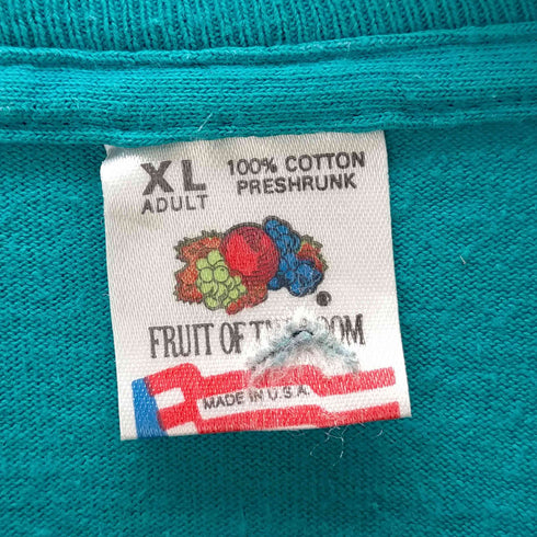 フルーツオブザルーム FRUIT OF THE LOOM 90s USA製 シングルステッチTシャツ メンズ JPN:XL