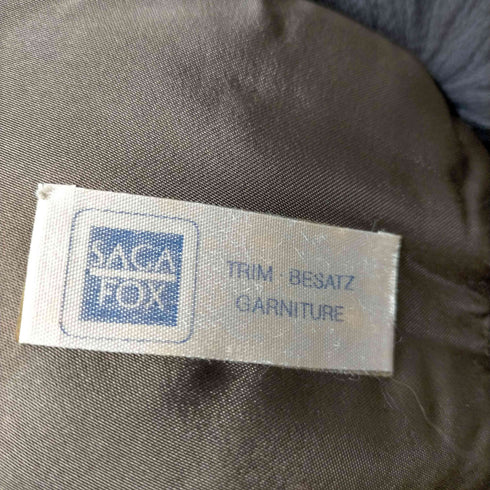 サガフォックス SAGA FOX フォックスファー 金サガ マフラー ティペット レディース
