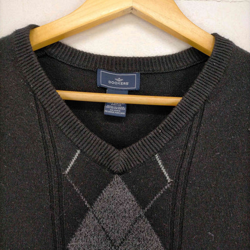 ドッカーズ DOCKERS アーガイルニットベスト メンズ JPN:XL