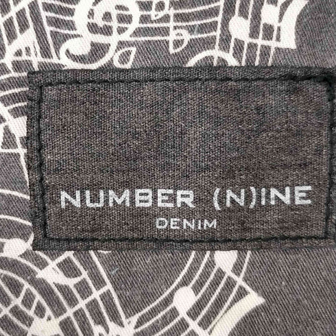 N NUMBER ダメージ加工 テーパードデニムパンツ メンズ JPN:XL