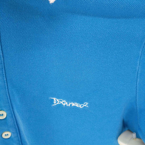 ディースクエアード DSQUARED2 ポロシャツ カジュアルシャツ 半袖 レディース import:M