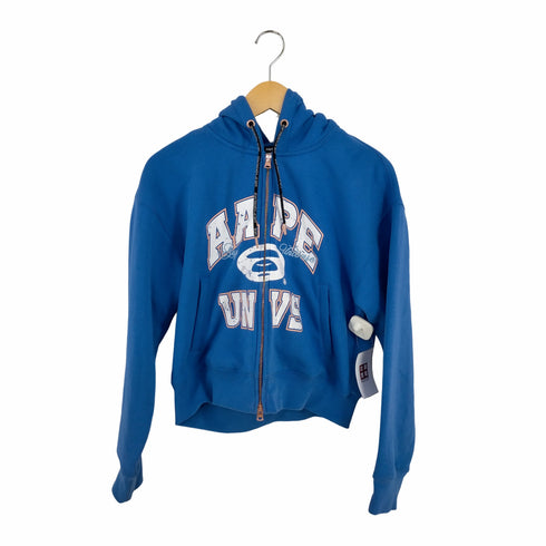エーエイプバイアベイシングエイプ AAPE BY A BATHING APE AAPE ZIP UP HOODIE ジップアップフーディ レディース JPN:XS
