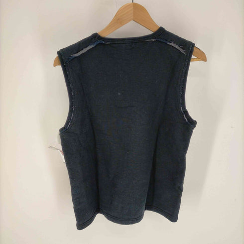 ポールスミス Paul Smith 裏起毛ボーダー スウェット ベスト メンズ import:M