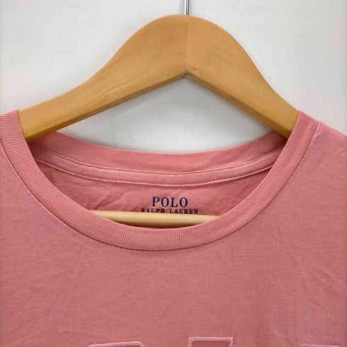 ポロラルフローレン POLO RALPH LAUREN フロントデザイン クルーネック 半袖Tシャツ レディース JPN:XS