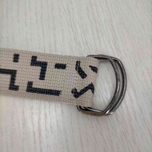 エトセンス ETHOSENS LOGO BELT メンズ