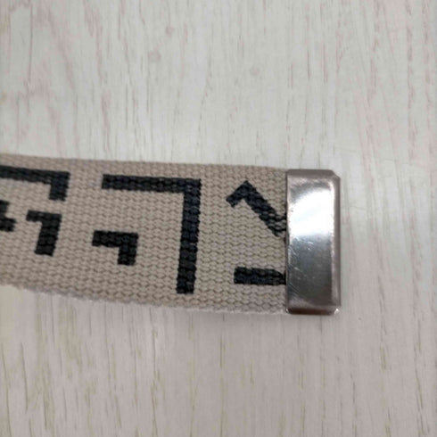 エトセンス ETHOSENS LOGO BELT メンズ