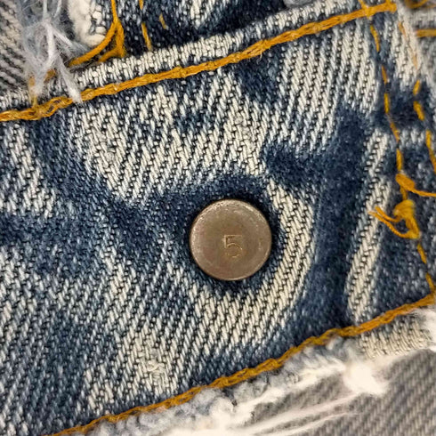 リーバイス Levis 505 66前期 42 TALON ZIP ボタン裏5 メンズ W30