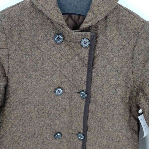 マッキントッシュ Mackintosh キルティングジャケット ダブル 英国製 ウール レディース JPN:34
