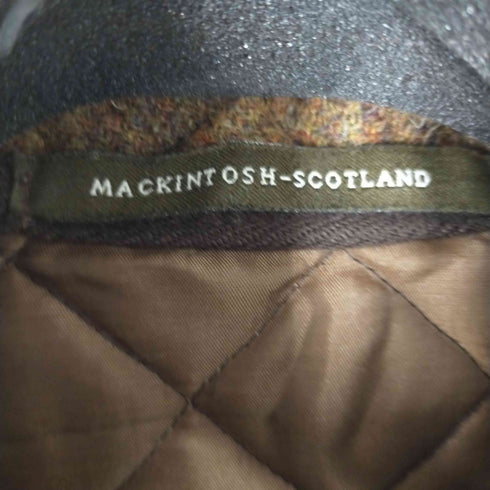 マッキントッシュ Mackintosh キルティングジャケット ダブル 英国製 ウール レディース JPN:34