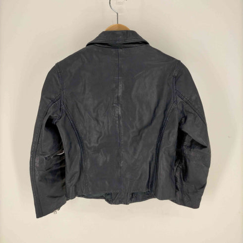 ドマ DOMA LEATHER シープレザー ダブル ライダース ジャケット レディース import:S