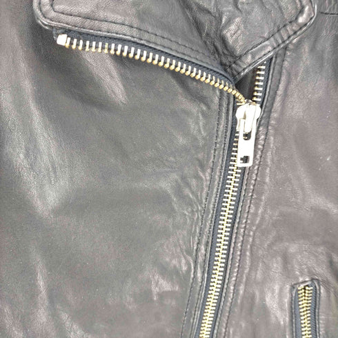 ドマ DOMA LEATHER シープレザー ダブル ライダース ジャケット レディース import:S