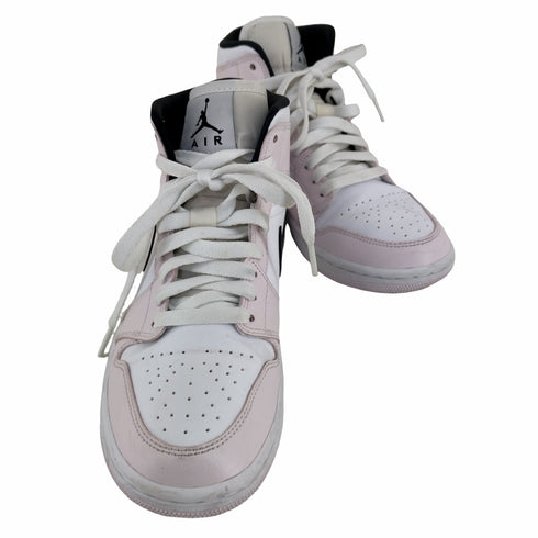 ジョーダンブランド JORDAN BRAND WMNS AIR JORDAN 1 MID - LIGHT VIOLET/BLACK-WHITE レディース JPN:24.5