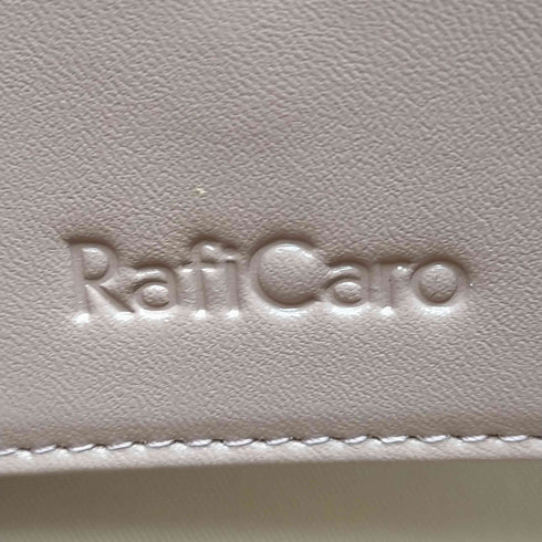 RafiCaro レザー ラウンドジップ 長財布 レディース