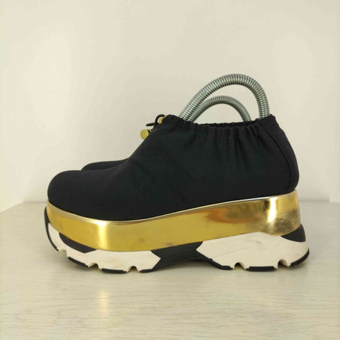マルニ MARNI ドローストリング 厚底 プラットフォームスニーカー レディース 36