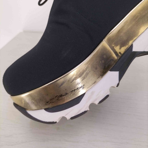 マルニ MARNI ドローストリング 厚底 プラットフォームスニーカー レディース 36