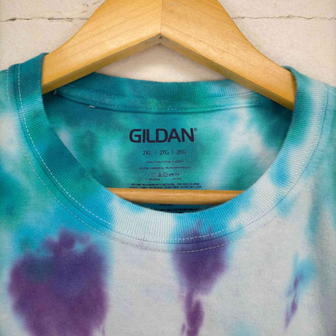 ギルダン GILDAN タイダイ柄クルーネックTシャツ メンズ 2XL