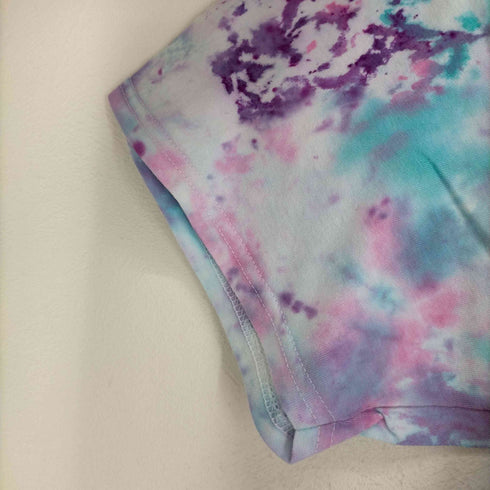 ギルダン GILDAN DISTINGUISHED YOUNG WOMEN タイダイ柄クルーネックTシャツ メンズ 2XL