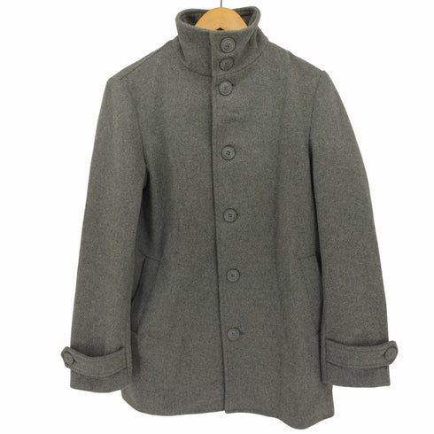 アーバンリサーチ URBAN RESEARCH スタンドカラー ウール混 コート メンズ UK:38
