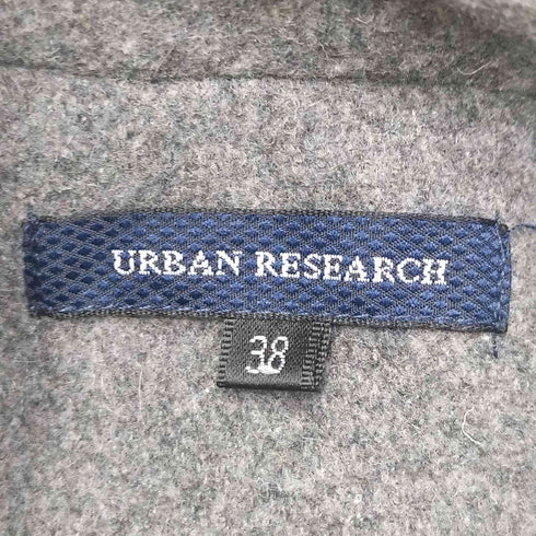 アーバンリサーチ URBAN RESEARCH スタンドカラー ウール混 コート メンズ UK:38