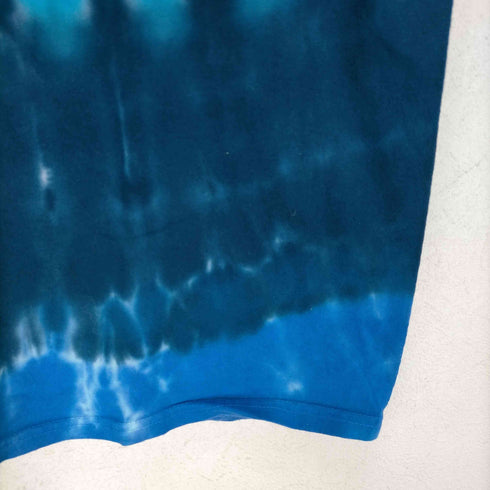 ポートアンドカンパニー PORT and COMPANY SHARKHEADS BILOXI BEACH MS タイダイ柄クルーネックTシャツ メンズ JPN:L