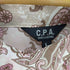 シーピーエー シンプルアンドナチュラル C.P.A. SIMPLE&NATURAL ペイズリー柄 チュニック フレンチスリーブ リボン レディース JPN:L