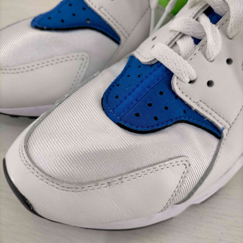 ナイキ NIKE AIR HUARACHE - WHITE/SCREAM GREEN-ROYAL BLUE メンズ JPN:25