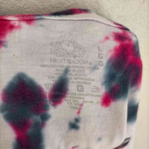 フルーツオブザルーム FRUIT OF THE LOOM タイダイ柄クルーネックTシャツ メンズ JPN:L