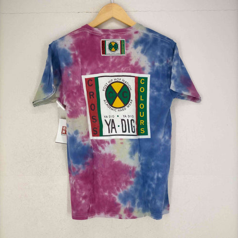 CROSS COLORS YA DIG タイダイ柄クルーネックTシャツ メンズ JPN:S