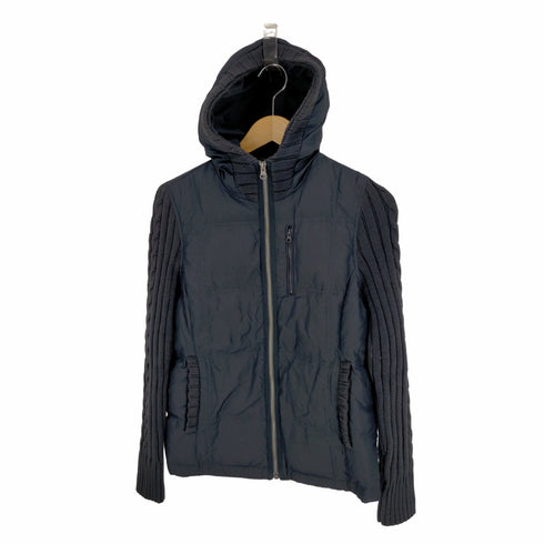 エディーバウアー Eddie Bauer ニット切替 ダウンジャケット レディース PS
