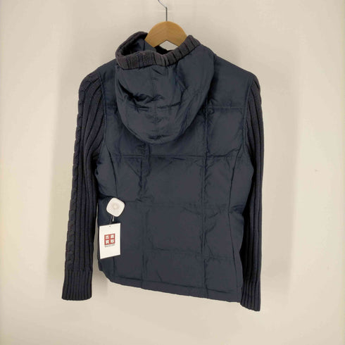 エディーバウアー Eddie Bauer ニット切替 ダウンジャケット レディース PS