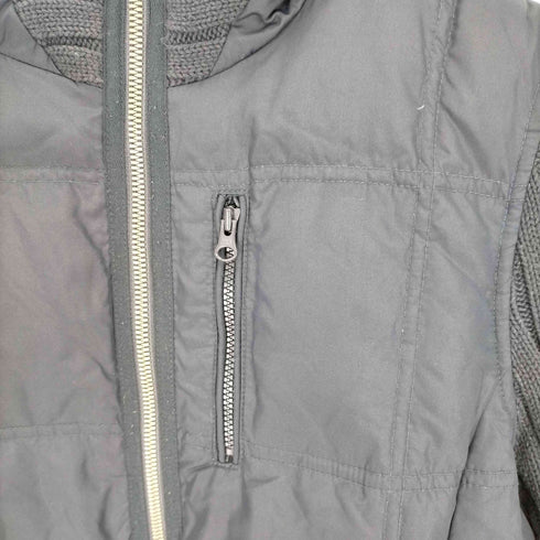 エディーバウアー Eddie Bauer ニット切替 ダウンジャケット レディース PS