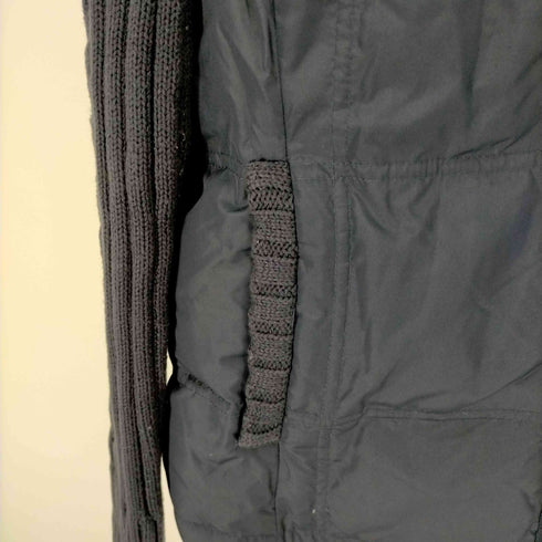 エディーバウアー Eddie Bauer ニット切替 ダウンジャケット レディース PS