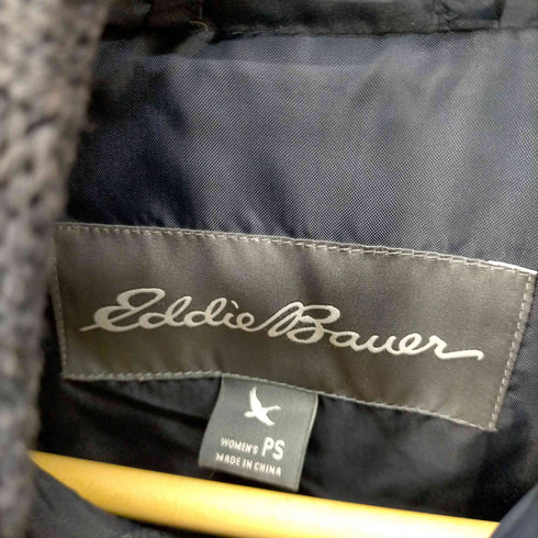 エディーバウアー Eddie Bauer ニット切替 ダウンジャケット レディース PS