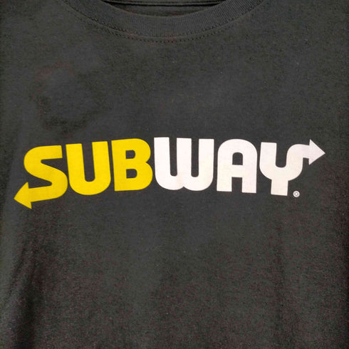 企業ロゴクルーネックTシャツ メンズ