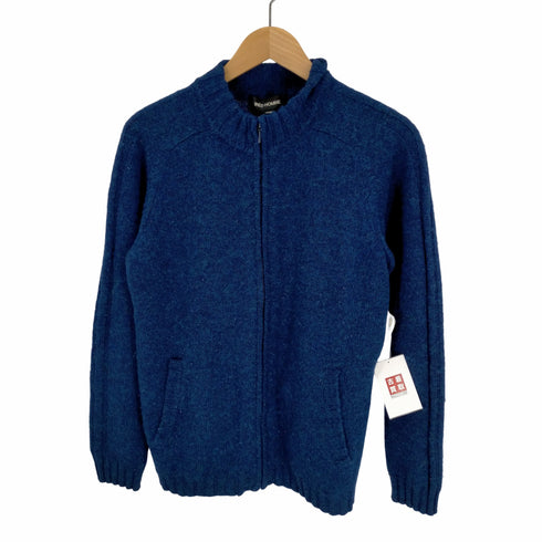 イネドオム INED HOMME PURE NEW WOOL ジップアップ ニット ドライバーズ メンズ FREE