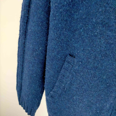 イネドオム INED HOMME PURE NEW WOOL ジップアップ ニット ドライバーズ メンズ FREE